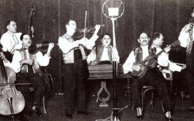 Ensemble mit Panflötist Fanica Luca (historisch)