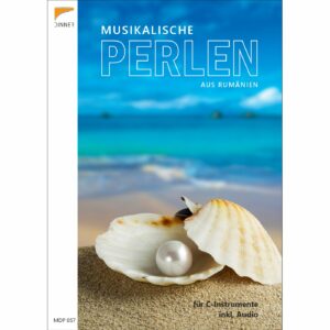 Titelbild des Notenheftes "Musikalische Pelren aus Rumänien" von Dinner Musikverlag. Erschienen im April 2024